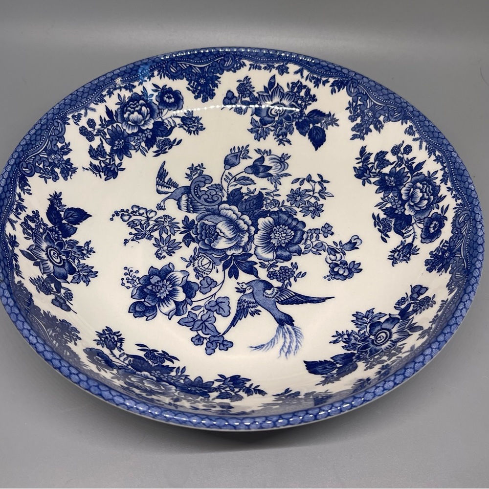 Royal Stafford Side Dish Serving Bowl Blue White NWOT